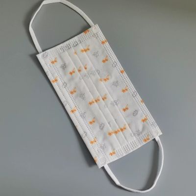 5mm de Vlakke Riemen van de Oorlijn om de Elastische Kabel van Koord Witte Beschikbare Facemask Earloop