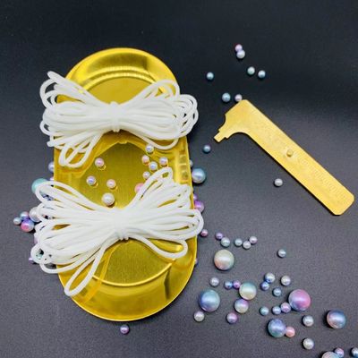 Van het de Kabelkoord van Spandex Nylon Ronde Elastische Earloop van de het Koordband Band 2.5mm 3mm 4mm 5mm 6mm