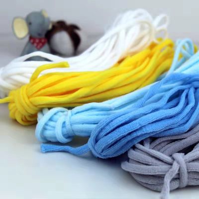De zeer Zachte Elastische Band van Oorlijnen voor het Oor die van het Gezichtsmasker 5mm 6mm hangen