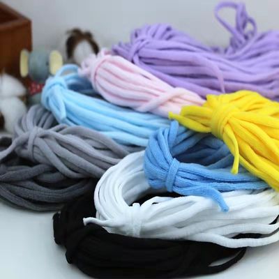 De zeer Zachte Elastische Band van Oorlijnen voor het Oor die van het Gezichtsmasker 5mm 6mm hangen