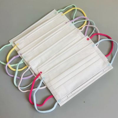 Het zachte Elastische Koord van Earloop voor Gezichtsmasker 5mm 6mm