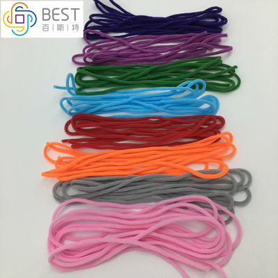 Van de Kleurenelastiekjes van het gezichtsmasker Riem 2.8mm 3mm van Earloop