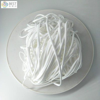 Vlakke Ronde Earloop-van het het Gezichtsmasker van de Singelbandband Steun 2.8mm 6.0MM