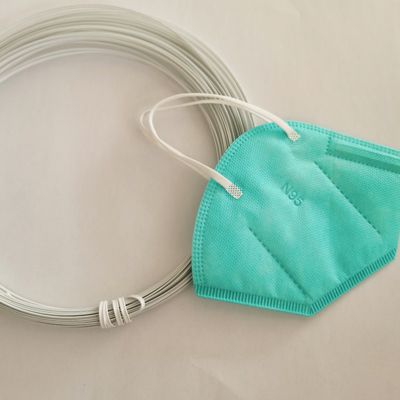 Het dubbele Plastiek van de de Draadbrug van de Kernneus voor Gezichtsmasker 3.5mm 5.0mm
