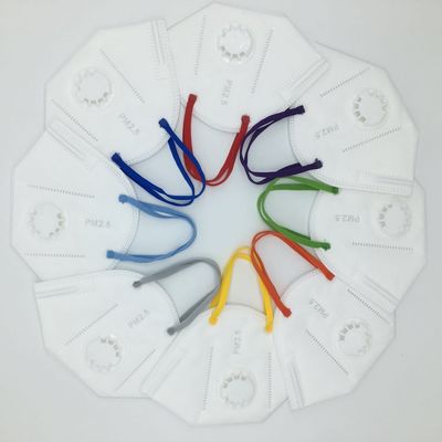 3ply de beschikbare van de het Oorlijn van het Gezichtsmasker Elastische Materiële Kleurrijke Vlakke Ronde Elastische Kabel