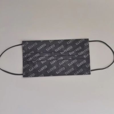 Zwarte Elastische het Koordband 3mm van Earloop 3.5mm 4mm de Toebehoren van het Gezichtsmasker