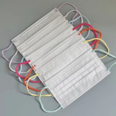 3 van het Oorlijnen van het vouwcomfort Zacht Elastisch de Kabel Zacht Vlak Elastisch Koord Kleurrijke 6mm