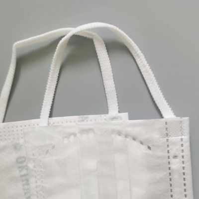 5mm de Vlakke Riemen van de Oorlijn om de Elastische Kabel van Koord Witte Beschikbare Facemask Earloop