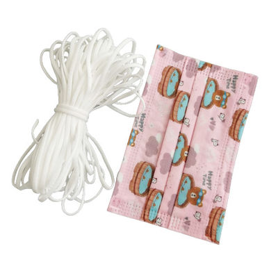 Van het de Lettersoortmasker van de kinddruk van de het Oorlijn Elastisch Elastisch Elastisch Koord 3.5mm vlak