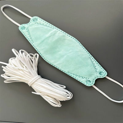 Lijnen van het vervangings de Elastische Elastische Oor voor Koreaans KF94-Gezichtsmasker 3.5mm 5.0mm