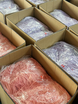 5mm Gekleurd van het Oorbanden van het Gezichtsmasker Elastisch de Lijnkoord voor Maskervlakte