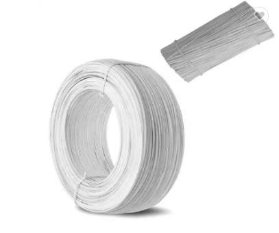 Regelbare Vlakke Neusdraad voor Gezichtsmasker 3mm 5mm PE pp de Volledige Plastic Klem van de Neusbrug